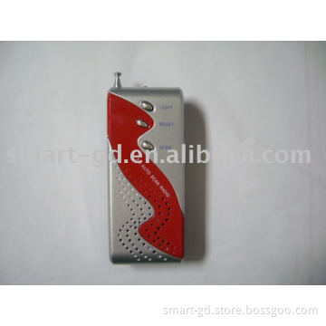 fm radio with speaker